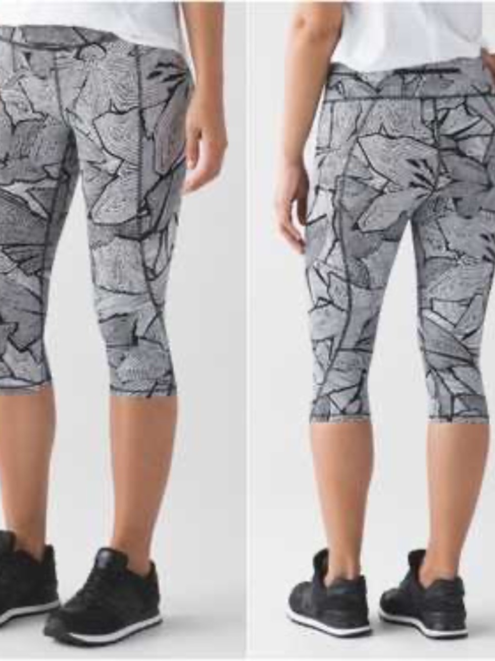 Lululemon Tight Stuff Capri Cropped Leggings 10
